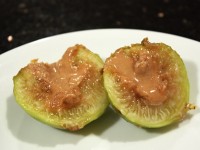 Baked Peanut Butter Figs
