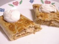 Spicy Peanut Butter Turkey Wrap Spicy Peanut Butter Turkey Wrap