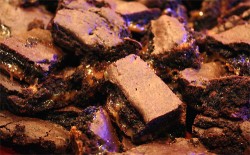 Peanut Butter Caramel Nut Brownies