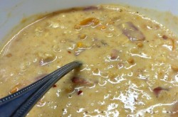 Cheesy Bacon PB Oatmeal