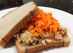 Smashed Chickpea Salad Sandwich